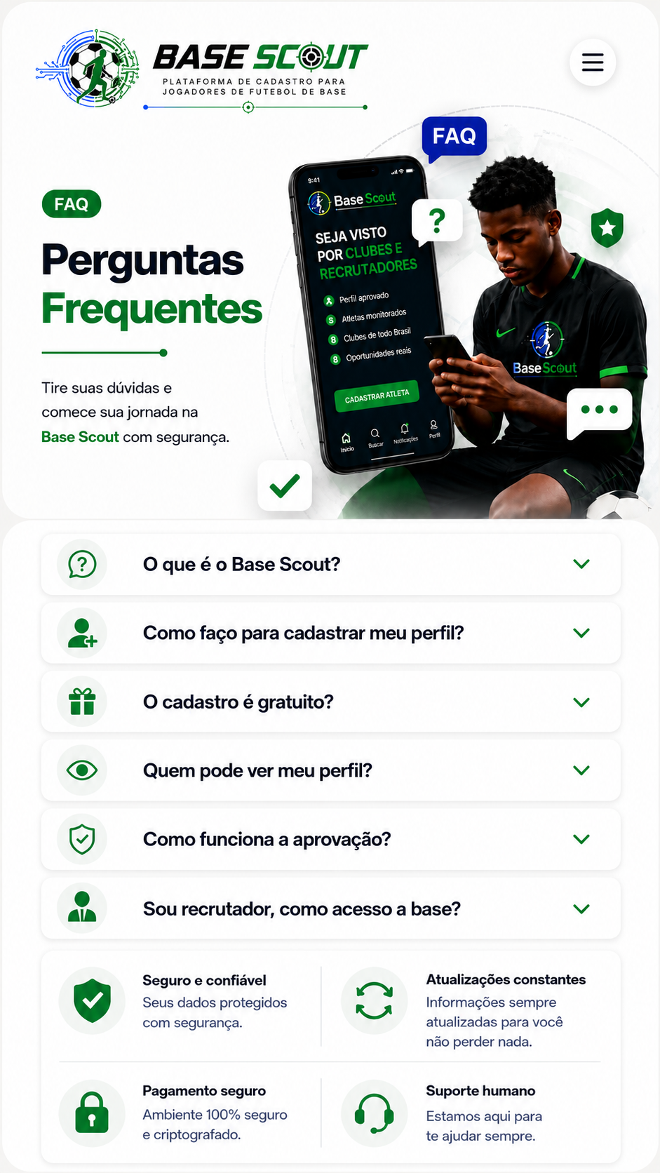 Perguntas frequentes: tire suas dúvidas sobre a Base Scout